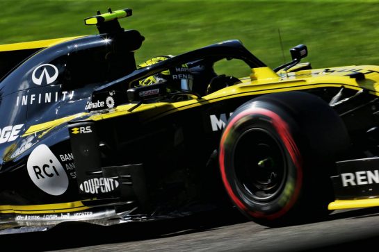 Nico Hulkenberg (GER) Renault F1 Team RS19.
31.08.2019. Formula 1 World Championship, Rd 13, Belgian Grand Prix, Spa Francorchamps, Belgium, Qualifying Day.
 - www.xpbimages.com, EMail: requests@xpbimages.com - copy of publication required for printed pictures. Every used picture is fee-liable. © Copyright: Bearne / XPB Images