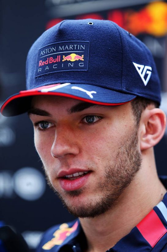 Pierre Gasly (FRA) Red Bull Racing.
01.08.2019. Formula 1 World Championship, Rd 12, Hungarian Grand Prix, Budapest, Hungary, Preparation Day.
- www.xpbimages.com, EMail: requests@xpbimages.com - copy of publication required for printed pictures. Every used picture is fee-liable. © Copyright: Moy / XPB Images