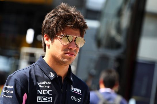Lance Stroll (CDN) Racing Point F1 Team.
01.08.2019. Formula 1 World Championship, Rd 12, Hungarian Grand Prix, Budapest, Hungary, Preparation Day.
- www.xpbimages.com, EMail: requests@xpbimages.com - copy of publication required for printed pictures. Every used picture is fee-liable. © Copyright: Moy / XPB Images