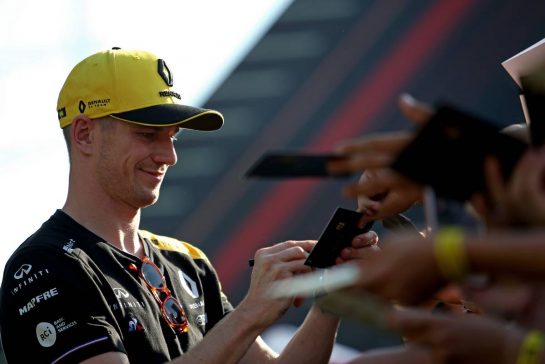 Nico Hulkenberg (GER), Renault Sport F1 Team 
01.08.2019. Formula 1 World Championship, Rd 12, Hungarian Grand Prix, Budapest, Hungary, Preparation Day.
- www.xpbimages.com, EMail: requests@xpbimages.com - copy of publication required for printed pictures. Every used picture is fee-liable. © Copyright: Charniaux / XPB Images