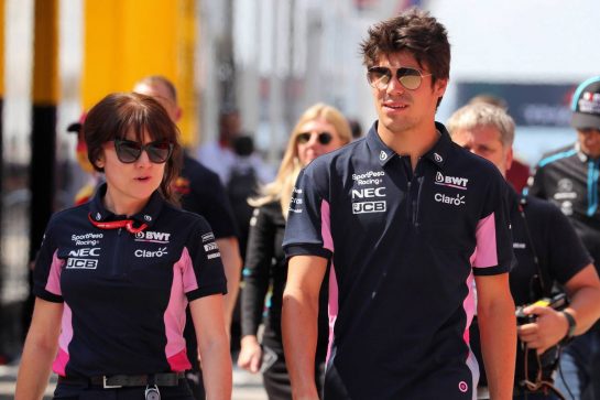 Lance Stroll (CDN) Racing Point F1 Team.
01.08.2019. Formula 1 World Championship, Rd 12, Hungarian Grand Prix, Budapest, Hungary, Preparation Day.
- www.xpbimages.com, EMail: requests@xpbimages.com - copy of publication required for printed pictures. Every used picture is fee-liable. © Copyright: Photo4 / XPB Images