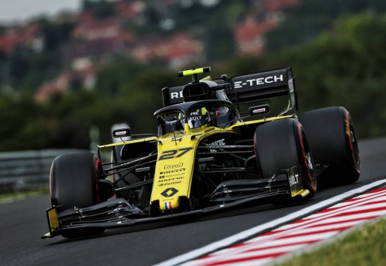 Nico Hulkenberg (GER) Renault F1 Team RS19.
02.08.2019. Formula 1 World Championship, Rd 12, Hungarian Grand Prix, Budapest, Hungary, Practice Day.
- www.xpbimages.com, EMail: requests@xpbimages.com - copy of publication required for printed pictures. Every used picture is fee-liable. © Copyright: Moy / XPB Images
