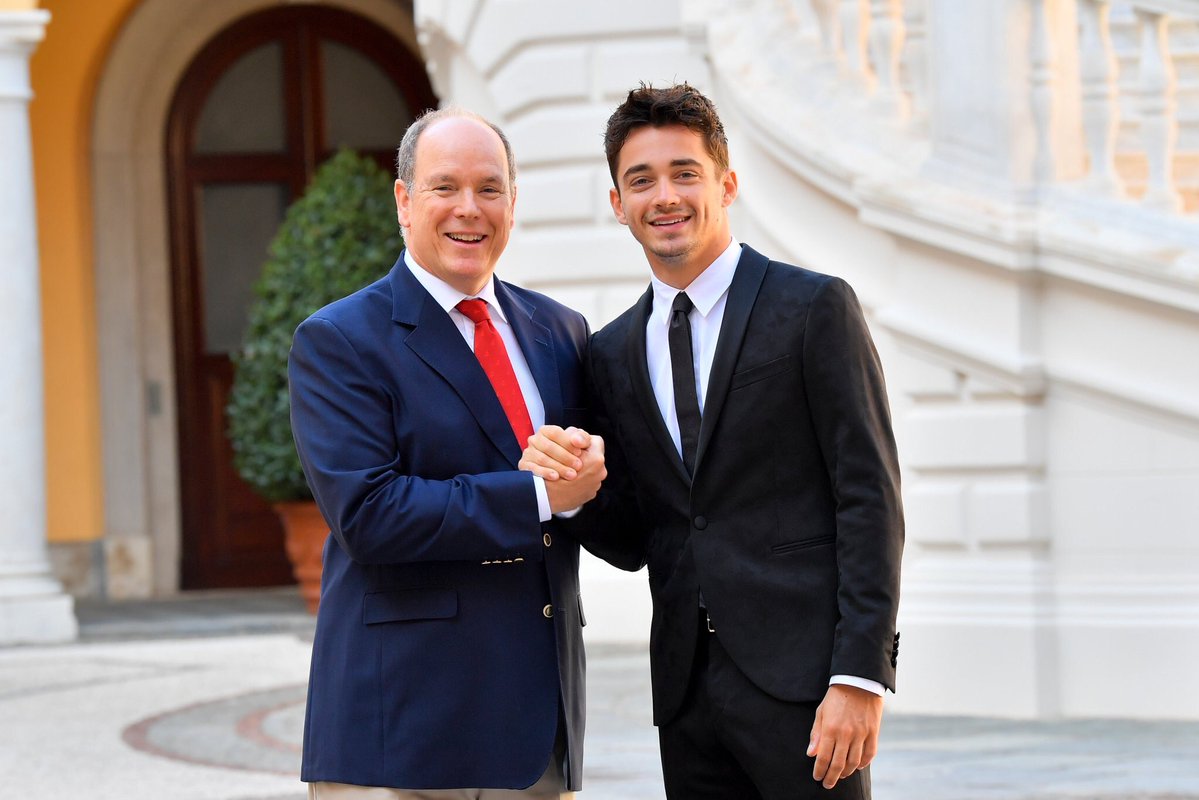 F1i Pic of the Day: A royal reception in Monaco for Ferrari's Leclerc