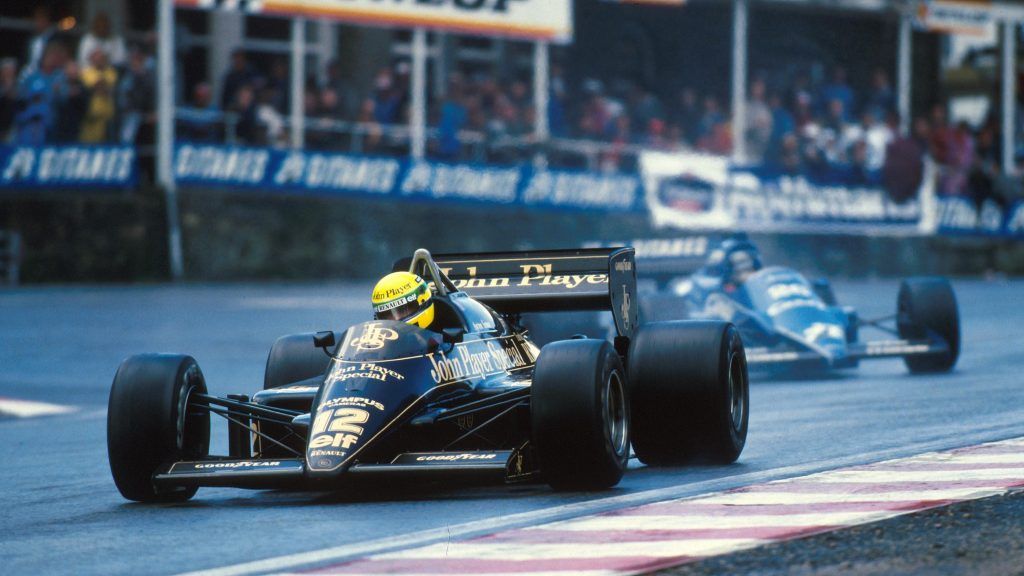 Ayrton Senna's first Grand Prix winning Lotus back on track