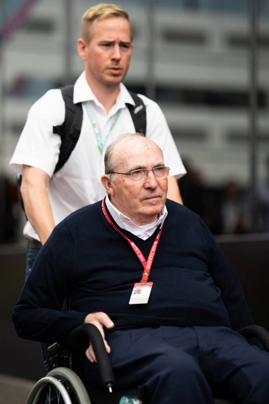 Frank Williams (GBR) Williams Team Owner.
01.09.2019. Formula 1 World Championship, Rd 13, Belgian Grand Prix, Spa Francorchamps, Belgium, Race Day.
- www.xpbimages.com, EMail: requests@xpbimages.com - copy of publication required for printed pictures. Every used picture is fee-liable. © Copyright: Price / XPB Images