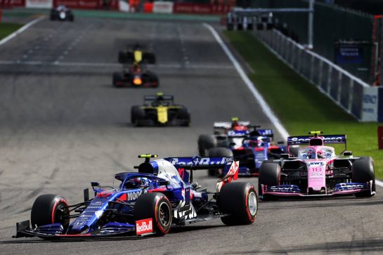 Pierre Gasly (FRA) Scuderia Toro Rosso STR14.
01.09.2019. Formula 1 World Championship, Rd 13, Belgian Grand Prix, Spa Francorchamps, Belgium, Race Day.
- www.xpbimages.com, EMail: requests@xpbimages.com - copy of publication required for printed pictures. Every used picture is fee-liable. © Copyright: Charniaux / XPB Images