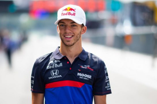 Pierre Gasly (FRA) Scuderia Toro Rosso.
05.09.2019. Formula 1 World Championship, Rd 14, Italian Grand Prix, Monza, Italy, Preparation Day.
- www.xpbimages.com, EMail: requests@xpbimages.com - copy of publication required for printed pictures. Every used picture is fee-liable. © Copyright: Filipe / XPB Images