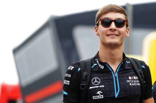 George Russell (GBR) Williams Racing.
05.09.2019. Formula 1 World Championship, Rd 14, Italian Grand Prix, Monza, Italy, Preparation Day.
- www.xpbimages.com, EMail: requests@xpbimages.com - copy of publication required for printed pictures. Every used picture is fee-liable. © Copyright: Bearne / XPB Images