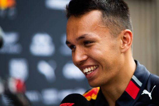 Alexander Albon (THA) Red Bull Racing.
05.09.2019. Formula 1 World Championship, Rd 14, Italian Grand Prix, Monza, Italy, Preparation Day.
- www.xpbimages.com, EMail: requests@xpbimages.com - copy of publication required for printed pictures. Every used picture is fee-liable. © Copyright: Filipe / XPB Images