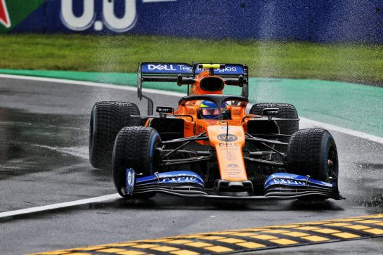 Lando Norris (GBR) McLaren MCL34.
06.09.2019. Formula 1 World Championship, Rd 14, Italian Grand Prix, Monza, Italy, Practice Day.
- www.xpbimages.com, EMail: requests@xpbimages.com - copy of publication required for printed pictures. Every used picture is fee-liable. © Copyright: Moy / XPB Images