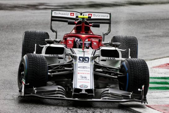 Antonio Giovinazzi (ITA) Alfa Romeo Racing C38.
06.09.2019. Formula 1 World Championship, Rd 14, Italian Grand Prix, Monza, Italy, Practice Day.
- www.xpbimages.com, EMail: requests@xpbimages.com - copy of publication required for printed pictures. Every used picture is fee-liable. © Copyright: Moy / XPB Images