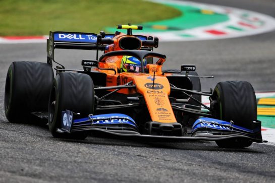 Lando Norris (GBR) McLaren MCL34.
06.09.2019. Formula 1 World Championship, Rd 14, Italian Grand Prix, Monza, Italy, Practice Day.
- www.xpbimages.com, EMail: requests@xpbimages.com - copy of publication required for printed pictures. Every used picture is fee-liable. © Copyright: Charniaux / XPB Images