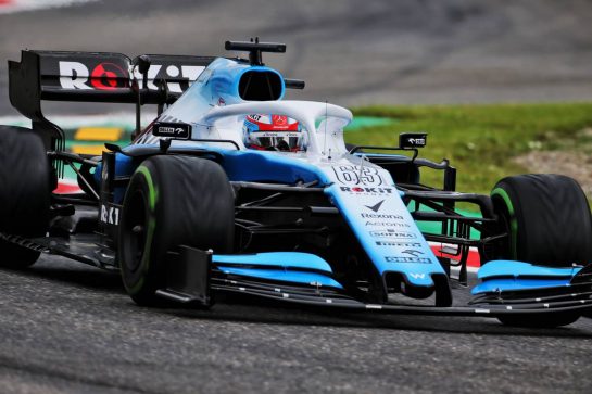 George Russell (GBR) Williams Racing FW42.
06.09.2019. Formula 1 World Championship, Rd 14, Italian Grand Prix, Monza, Italy, Practice Day.
- www.xpbimages.com, EMail: requests@xpbimages.com - copy of publication required for printed pictures. Every used picture is fee-liable. © Copyright: Charniaux / XPB Images