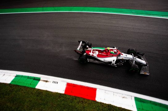 Antonio Giovinazzi (ITA) Alfa Romeo Racing C38.
06.09.2019. Formula 1 World Championship, Rd 14, Italian Grand Prix, Monza, Italy, Practice Day.
- www.xpbimages.com, EMail: requests@xpbimages.com - copy of publication required for printed pictures. Every used picture is fee-liable. © Copyright: Filipe / XPB Images