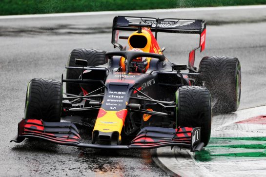 Max Verstappen (NLD) Red Bull Racing RB15.
06.09.2019. Formula 1 World Championship, Rd 14, Italian Grand Prix, Monza, Italy, Practice Day.
- www.xpbimages.com, EMail: requests@xpbimages.com - copy of publication required for printed pictures. Every used picture is fee-liable. © Copyright: Moy / XPB Images