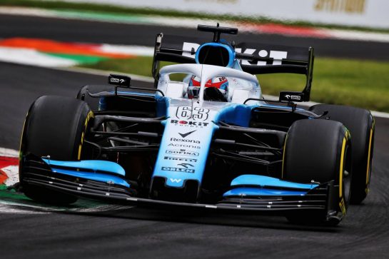 George Russell (GBR) Williams Racing FW42.
06.09.2019. Formula 1 World Championship, Rd 14, Italian Grand Prix, Monza, Italy, Practice Day.
- www.xpbimages.com, EMail: requests@xpbimages.com - copy of publication required for printed pictures. Every used picture is fee-liable. © Copyright: Moy / XPB Images
