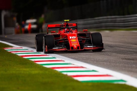 Charles Leclerc (MON) Ferrari SF90.
06.09.2019. Formula 1 World Championship, Rd 14, Italian Grand Prix, Monza, Italy, Practice Day.
- www.xpbimages.com, EMail: requests@xpbimages.com - copy of publication required for printed pictures. Every used picture is fee-liable. © Copyright: Filipe / XPB Images