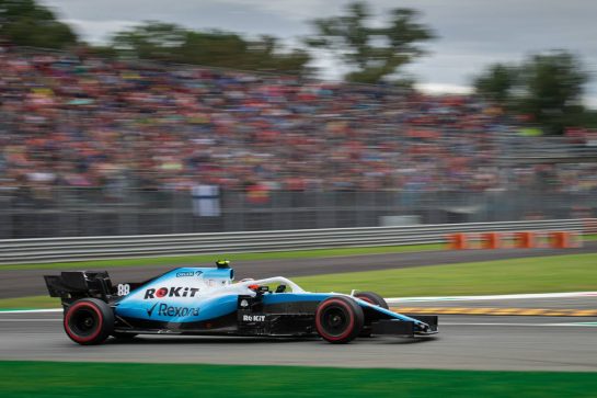 Robert Kubica (POL) Williams Racing FW42.
06.09.2019. Formula 1 World Championship, Rd 14, Italian Grand Prix, Monza, Italy, Practice Day.
- www.xpbimages.com, EMail: requests@xpbimages.com - copy of publication required for printed pictures. Every used picture is fee-liable. © Copyright: Bearne / XPB Images
