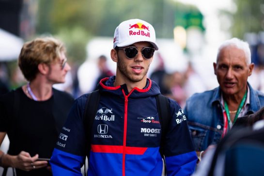 Pierre Gasly (FRA) Scuderia Toro Rosso.
07.09.2019. Formula 1 World Championship, Rd 14, Italian Grand Prix, Monza, Italy, Qualifying Day.
- www.xpbimages.com, EMail: requests@xpbimages.com - copy of publication required for printed pictures. Every used picture is fee-liable. © Copyright: Filipe / XPB Images