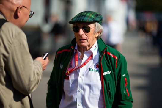 Jackie Stewart (GBR).
07.09.2019. Formula 1 World Championship, Rd 14, Italian Grand Prix, Monza, Italy, Qualifying Day.
- www.xpbimages.com, EMail: requests@xpbimages.com - copy of publication required for printed pictures. Every used picture is fee-liable. © Copyright: Filipe / XPB Images