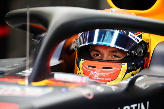 Alexander Albon (THA) Red Bull Racing RB15.
07.09.2019. Formula 1 World Championship, Rd 14, Italian Grand Prix, Monza, Italy, Qualifying Day.
- www.xpbimages.com, EMail: requests@xpbimages.com - copy of publication required for printed pictures. Every used picture is fee-liable. © Copyright: Batchelor / XPB Images