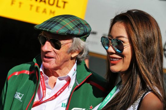 Jackie Stewart (GBR).
07.09.2019. Formula 1 World Championship, Rd 14, Italian Grand Prix, Monza, Italy, Qualifying Day.
- www.xpbimages.com, EMail: requests@xpbimages.com - copy of publication required for printed pictures. Every used picture is fee-liable. © Copyright: Moy / XPB Images