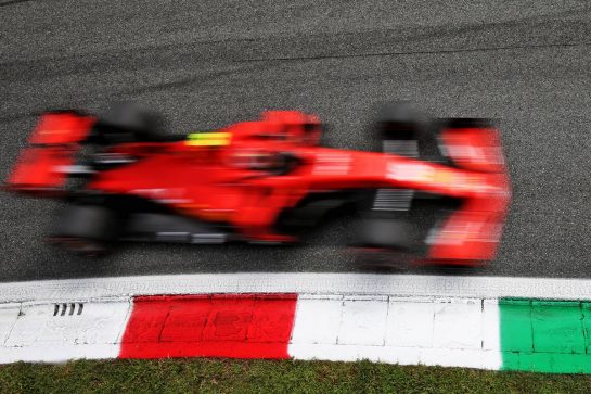 Charles Leclerc (MON) Ferrari SF90.
07.09.2019. Formula 1 World Championship, Rd 14, Italian Grand Prix, Monza, Italy, Qualifying Day.
- www.xpbimages.com, EMail: requests@xpbimages.com - copy of publication required for printed pictures. Every used picture is fee-liable. © Copyright: Moy / XPB Images