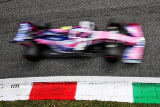 Lance Stroll (CDN) Racing Point F1 Team RP19.
07.09.2019. Formula 1 World Championship, Rd 14, Italian Grand Prix, Monza, Italy, Qualifying Day.
- www.xpbimages.com, EMail: requests@xpbimages.com - copy of publication required for printed pictures. Every used picture is fee-liable. © Copyright: Moy / XPB Images