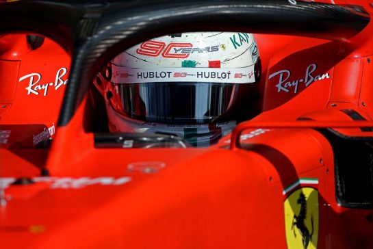 Sebastian Vettel (GER), Scuderia Ferrari 
07.09.2019. Formula 1 World Championship, Rd 14, Italian Grand Prix, Monza, Italy, Qualifying Day.
- www.xpbimages.com, EMail: requests@xpbimages.com - copy of publication required for printed pictures. Every used picture is fee-liable. © Copyright: Charniaux / XPB Images