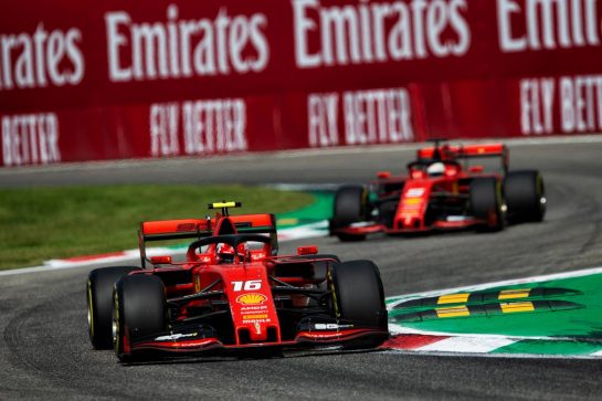 Charles Leclerc (MON) Ferrari SF90.
07.09.2019. Formula 1 World Championship, Rd 14, Italian Grand Prix, Monza, Italy, Qualifying Day.
- www.xpbimages.com, EMail: requests@xpbimages.com - copy of publication required for printed pictures. Every used picture is fee-liable. © Copyright: Filipe / XPB Images