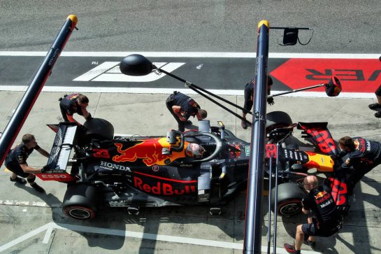 Max Verstappen (NLD) Red Bull Racing RB15.
07.09.2019. Formula 1 World Championship, Rd 14, Italian Grand Prix, Monza, Italy, Qualifying Day.
- www.xpbimages.com, EMail: requests@xpbimages.com - copy of publication required for printed pictures. Every used picture is fee-liable. © Copyright: Photo4 / XPB Images
