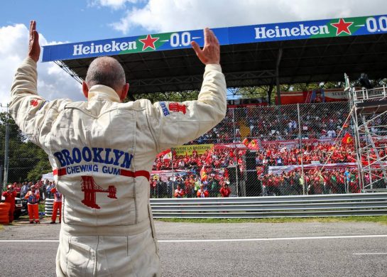 Jody Scheckter (RSA).
08.09.2019. Formula 1 World Championship, Rd 14, Italian Grand Prix, Monza, Italy, Race Day.
- www.xpbimages.com, EMail: requests@xpbimages.com - copy of publication required for printed pictures. Every used picture is fee-liable. © Copyright: Batchelor / XPB Images