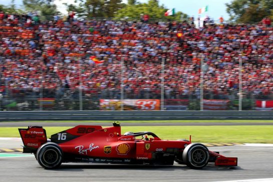 Charles Leclerc (MON) Ferrari SF90.
08.09.2019. Formula 1 World Championship, Rd 14, Italian Grand Prix, Monza, Italy, Race Day.
- www.xpbimages.com, EMail: requests@xpbimages.com - copy of publication required for printed pictures. Every used picture is fee-liable. © Copyright: Batchelor / XPB Images