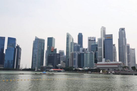 Scenic Singapore.
19.09.2019. Formula 1 World Championship, Rd 15, Singapore Grand Prix, Marina Bay Street Circuit, Singapore, Preparation Day.
- www.xpbimages.com, EMail: requests@xpbimages.com - copy of publication required for printed pictures. Every used picture is fee-liable. © Copyright: Moy / XPB Images