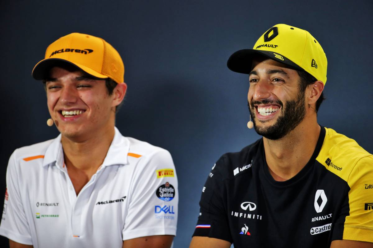 Ricciardo/Norris will be 'most exciting' 2021 line-up