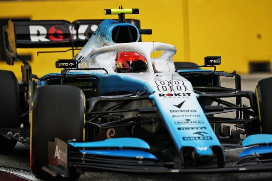 Robert Kubica (POL) Williams Racing FW42.
20.09.2019. Formula 1 World Championship, Rd 15, Singapore Grand Prix, Marina Bay Street Circuit, Singapore, Practice Day.
- www.xpbimages.com, EMail: requests@xpbimages.com - copy of publication required for printed pictures. Every used picture is fee-liable. © Copyright: Dungan / XPB Images