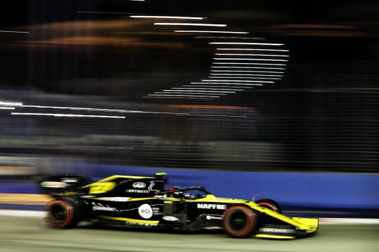 Nico Hulkenberg (GER) Renault F1 Team RS19.
20.09.2019. Formula 1 World Championship, Rd 15, Singapore Grand Prix, Marina Bay Street Circuit, Singapore, Practice Day.
- www.xpbimages.com, EMail: requests@xpbimages.com - copy of publication required for printed pictures. Every used picture is fee-liable. © Copyright: Moy / XPB Images