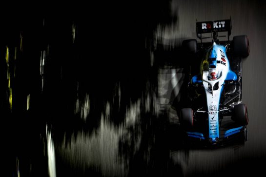 George Russell (GBR) Williams Racing FW42.
20.09.2019. Formula 1 World Championship, Rd 15, Singapore Grand Prix, Marina Bay Street Circuit, Singapore, Practice Day.
- www.xpbimages.com, EMail: requests@xpbimages.com - copy of publication required for printed pictures. Every used picture is fee-liable. © Copyright: Bearne / XPB Images