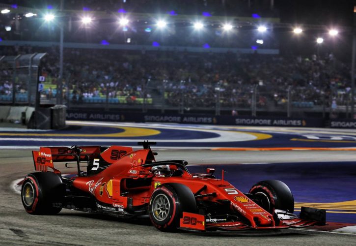Sebastian Vettel (GER) Ferrari SF90. 21.09.2019.