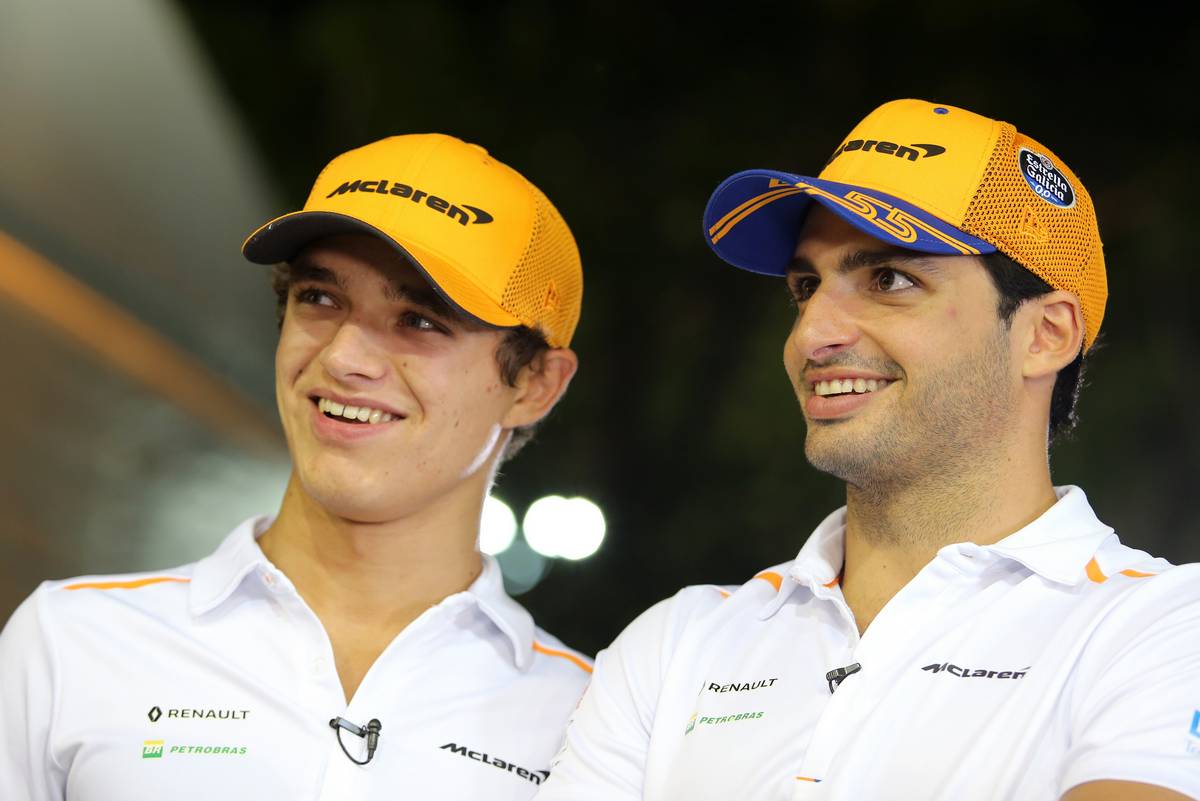 Lando Norris (GBR), McLaren F1 Team and Carlos Sainz Jr (ESP), McLaren F1 Team 