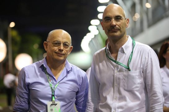 Michael Orts and Benjamin Durand the co-founders of Panthera.
21.09.2019. Formula 1 World Championship, Rd 15, Singapore Grand Prix, Marina Bay Street Circuit, Singapore, Qualifying Day.
- www.xpbimages.com, EMail: requests@xpbimages.com - copy of publication required for printed pictures. Every used picture is fee-liable. © Copyright: Batchelor / XPB Images