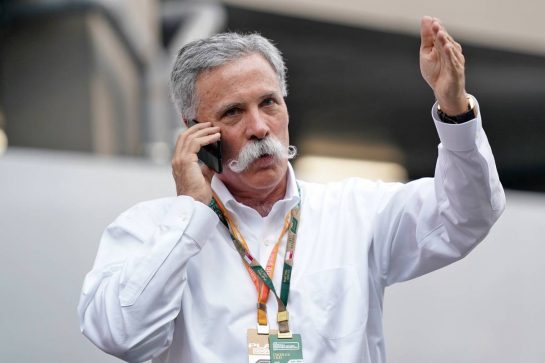 Chase Carey (USA) Formula One Group Chairman.                               
22.09.2019. Formula 1 World Championship, Rd 15, Singapore Grand Prix, Marina Bay Street Circuit, Singapore, Race Day.
 - www.xpbimages.com, EMail: requests@xpbimages.com - copy of publication required for printed pictures. Every used picture is fee-liable. © Copyright: Dungan / XPB Images