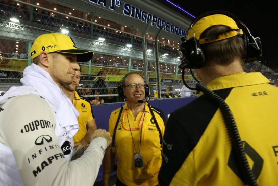 Nico Hulkenberg (GER), Renault Sport F1 Team 
22.09.2019. Formula 1 World Championship, Rd 15, Singapore Grand Prix, Marina Bay Street Circuit, Singapore, Race Day.
- www.xpbimages.com, EMail: requests@xpbimages.com - copy of publication required for printed pictures. Every used picture is fee-liable. © Copyright: Charniaux / XPB Images