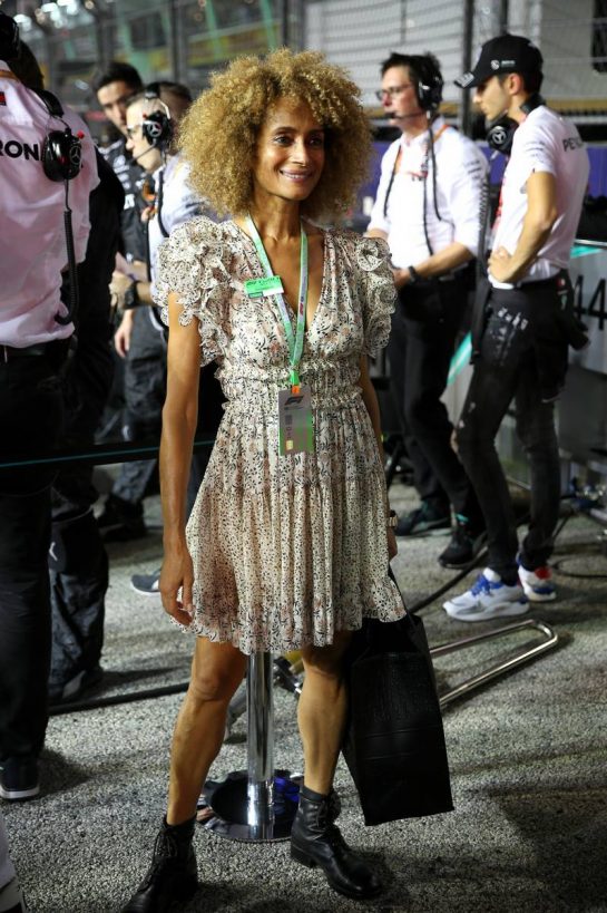 VIP on the grid.
22.09.2019. Formula 1 World Championship, Rd 15, Singapore Grand Prix, Marina Bay Street Circuit, Singapore, Race Day.
- www.xpbimages.com, EMail: requests@xpbimages.com - copy of publication required for printed pictures. Every used picture is fee-liable. © Copyright: Batchelor / XPB Images