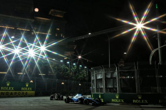 George Russell (GBR) Williams Racing FW42.
22.09.2019. Formula 1 World Championship, Rd 15, Singapore Grand Prix, Marina Bay Street Circuit, Singapore, Race Day.
- www.xpbimages.com, EMail: requests@xpbimages.com - copy of publication required for printed pictures. Every used picture is fee-liable. © Copyright: Moy / XPB Images