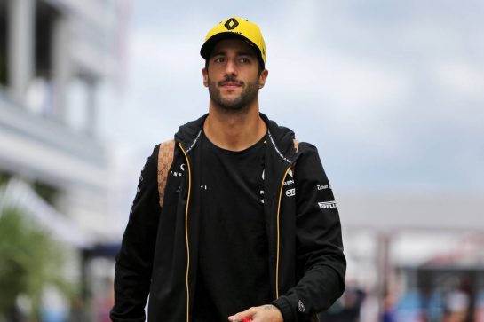Daniel Ricciardo (AUS) Renault F1 Team.
26.09.2019. Formula 1 World Championship, Rd 16, Russian Grand Prix, Sochi Autodrom, Sochi, Russia, Preparation Day.
- www.xpbimages.com, EMail: requests@xpbimages.com - copy of publication required for printed pictures. Every used picture is fee-liable. © Copyright: Filipe / XPB Images