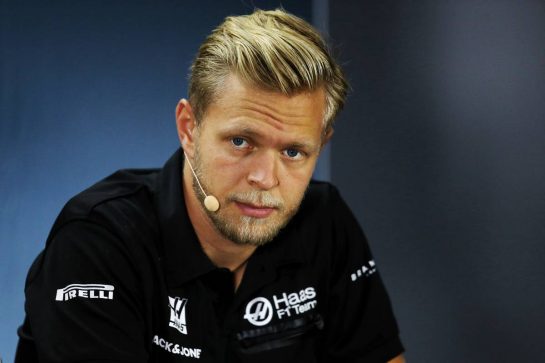 Kevin Magnussen (DEN) Haas F1 Team in the FIA Press Conference.
26.09.2019. Formula 1 World Championship, Rd 16, Russian Grand Prix, Sochi Autodrom, Sochi, Russia, Preparation Day.
- www.xpbimages.com, EMail: requests@xpbimages.com - copy of publication required for printed pictures. Every used picture is fee-liable. © Copyright: Filipe / XPB Images
