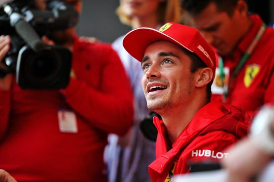 Charles Leclerc (MON) Ferrari at the Fanzone.
26.09.2019. Formula 1 World Championship, Rd 16, Russian Grand Prix, Sochi Autodrom, Sochi, Russia, Preparation Day.
- www.xpbimages.com, EMail: requests@xpbimages.com - copy of publication required for printed pictures. Every used picture is fee-liable. © Copyright: Filipe / XPB Images