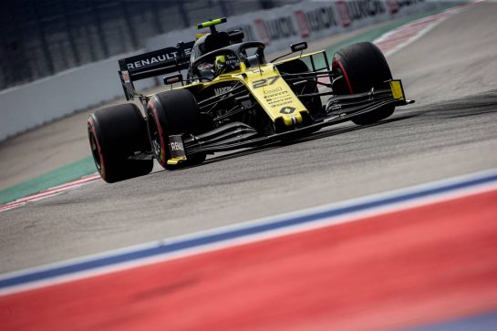 Nico Hulkenberg (GER) Renault F1 Team RS19.
28.09.2019. Formula 1 World Championship, Rd 16, Russian Grand Prix, Sochi Autodrom, Sochi, Russia, Qualifying Day.
- www.xpbimages.com, EMail: requests@xpbimages.com - copy of publication required for printed pictures. Every used picture is fee-liable. © Copyright: Bearne / XPB Images