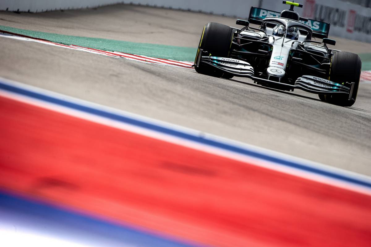 Valtteri Bottas (FIN) Mercedes AMG F1 W10.